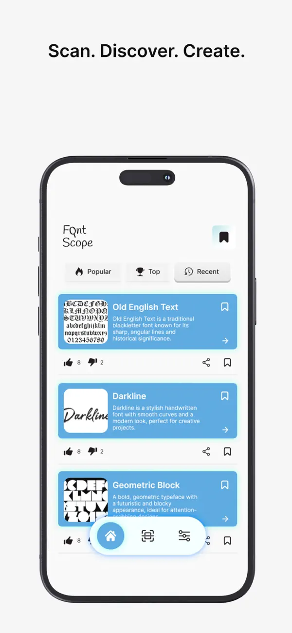 #4. FontScope (iOS) De: WINAPP LTD