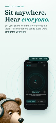 clir Hearing Aid & Amplifier iPhone screenshot