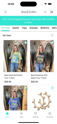 Uniquely Southern Boutique iPhone screenshot