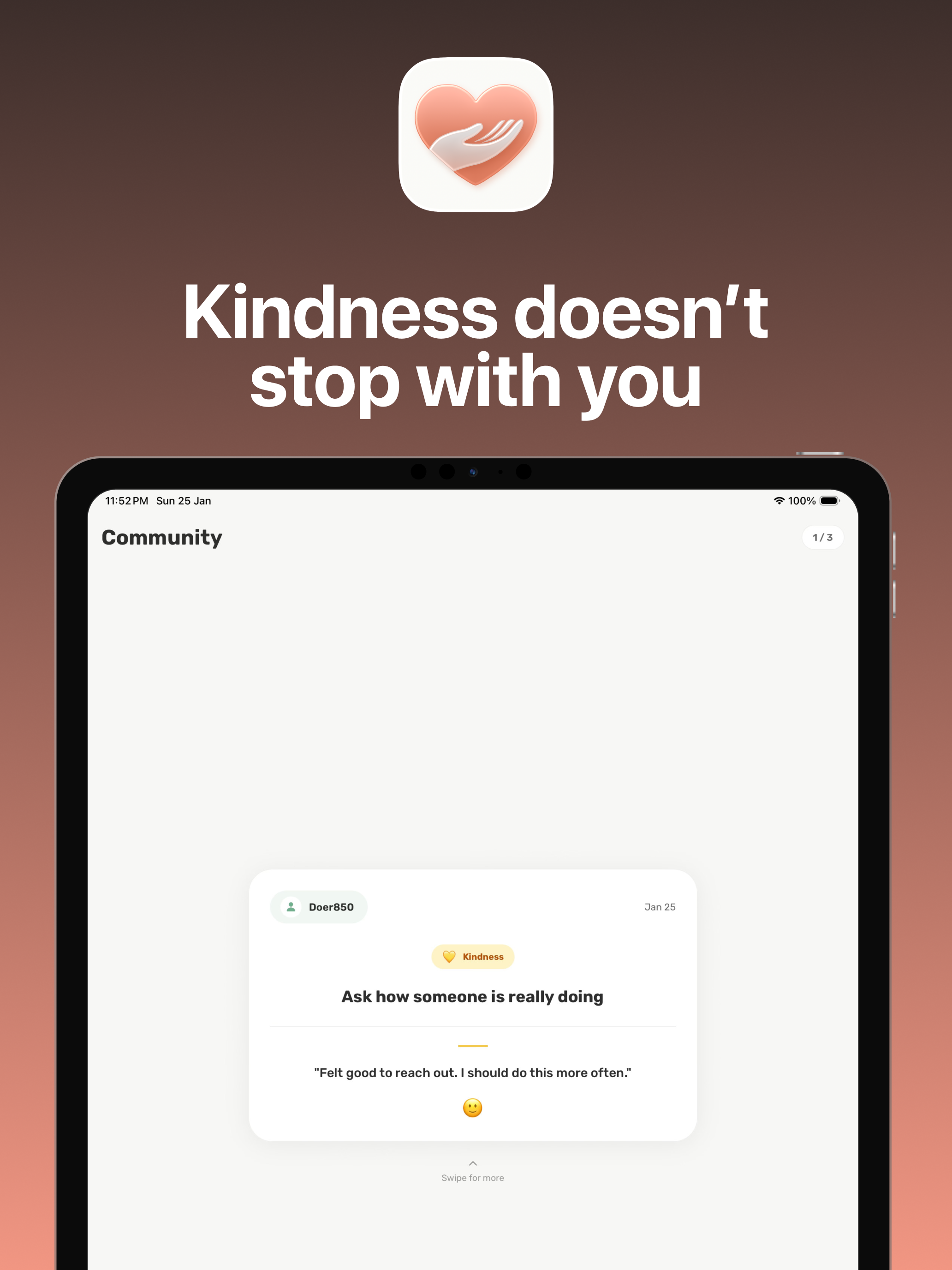 Kindly: Daily Good Deeds screenshot 8