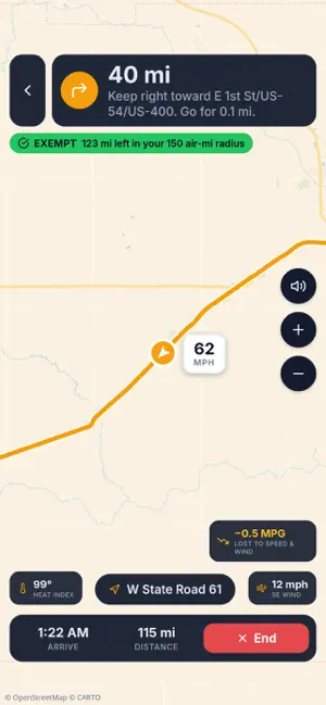 Live Haul: Livestock Truck GPS screenshot 1