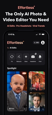 Effortless: AI Photo & Video screenshot