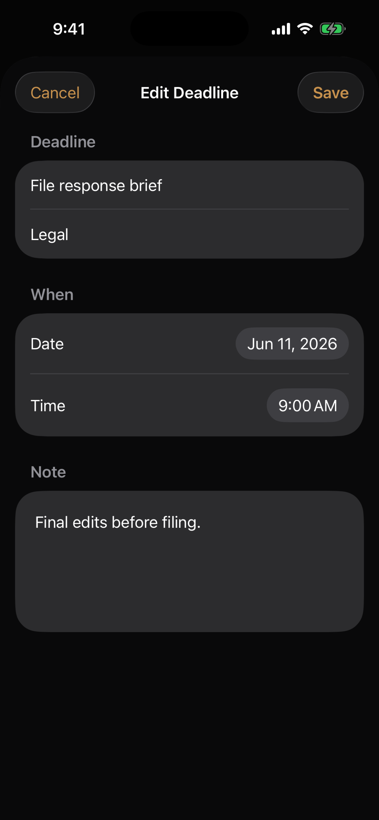 Deadline Countdown: Stay Sharp screenshot 5