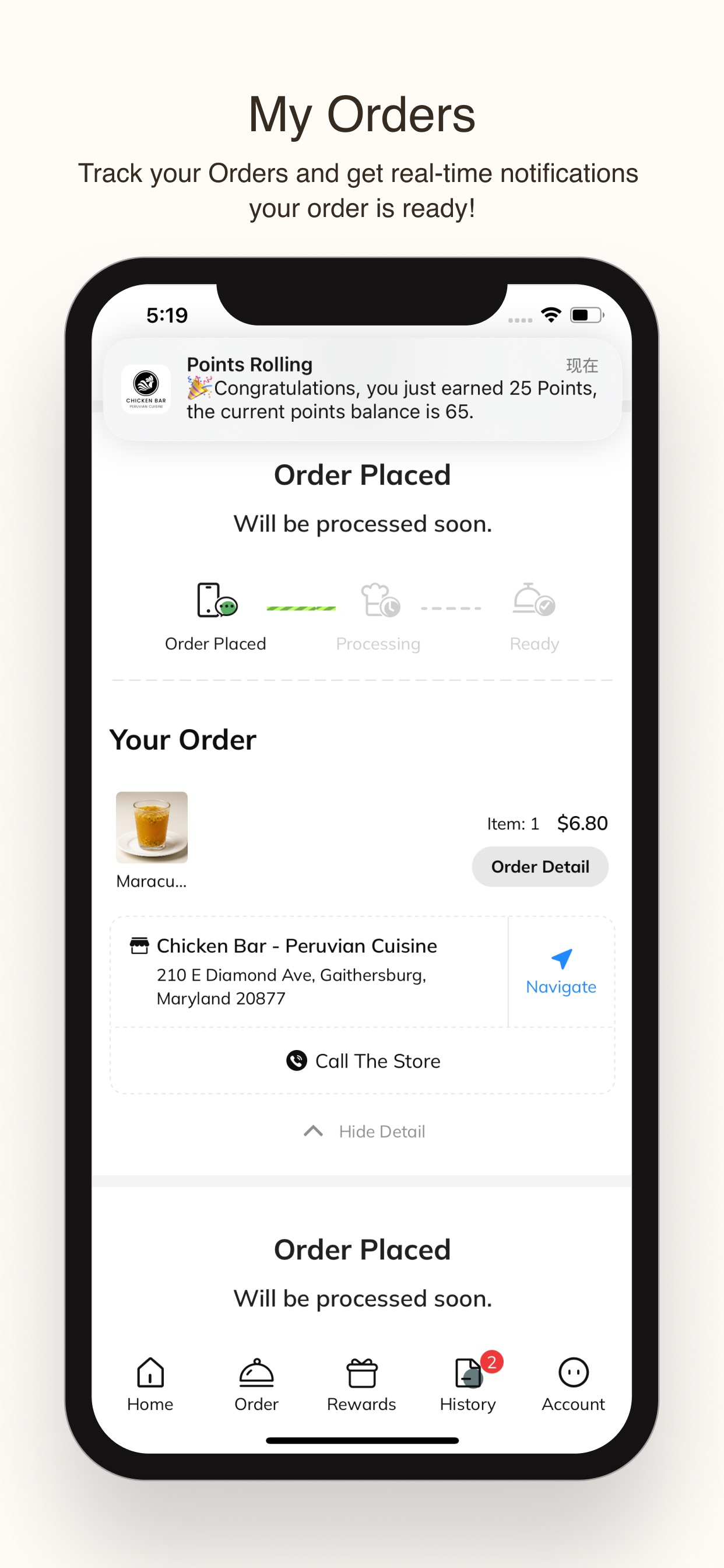 Screenshot 3 of Chicken Bar MD