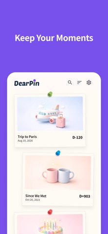 DearPin - Your D-day moments screenshot