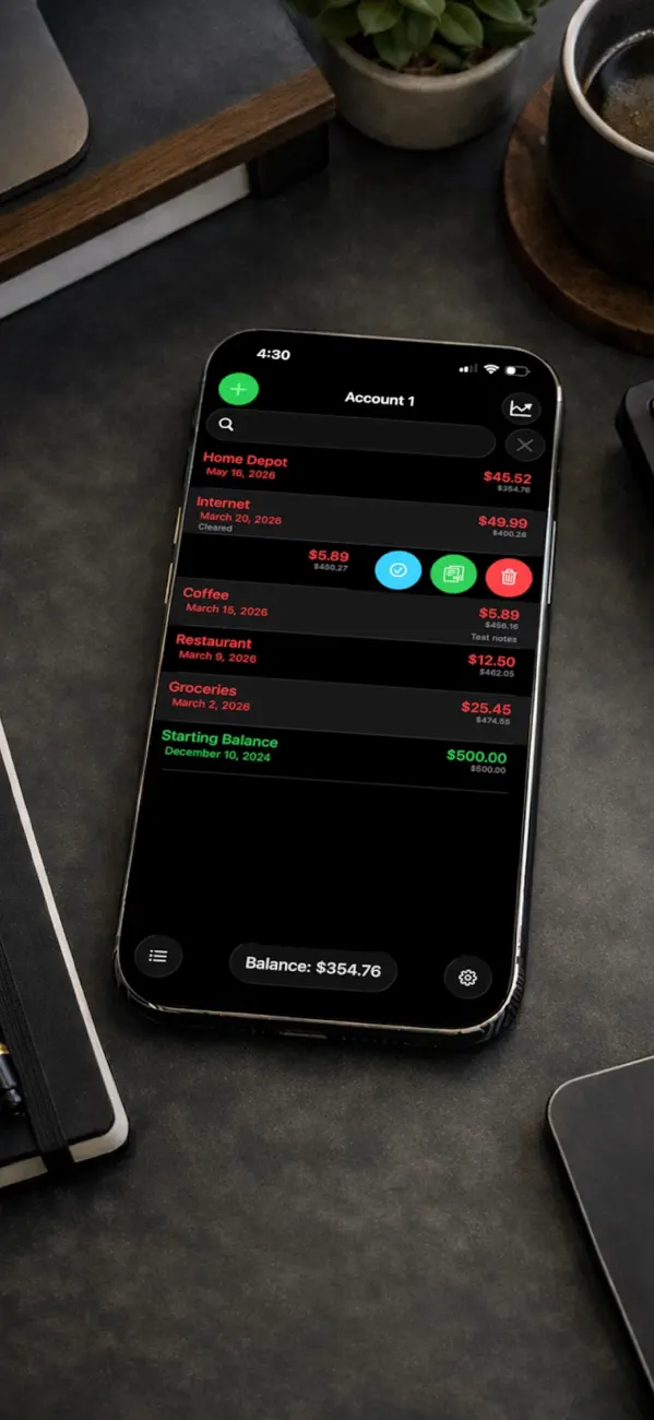 Screenshot #1 pour Bank Account