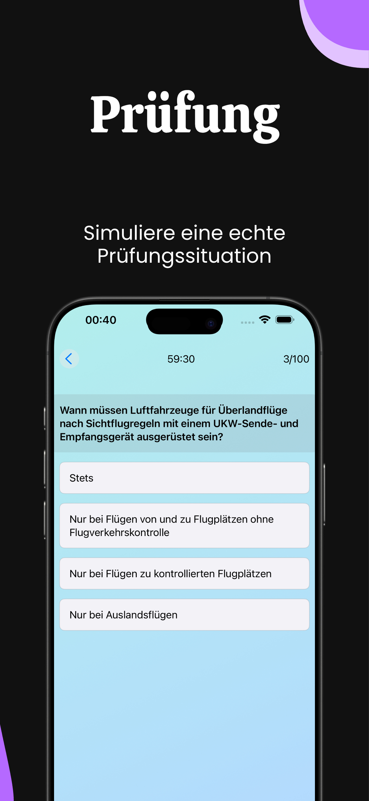 BZF Flugfunk Prüfungsfragen