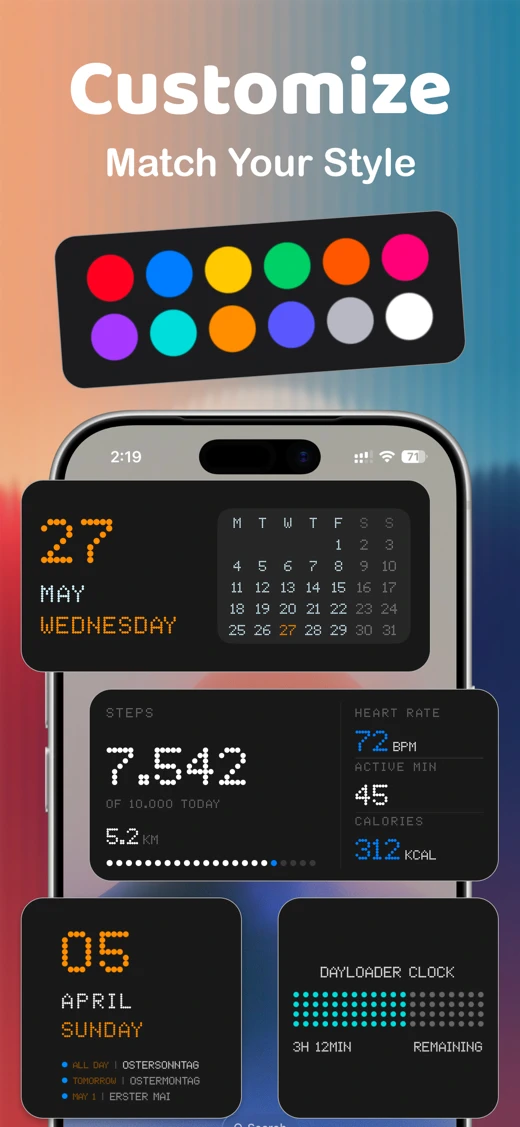 Void Widgets - Retro & Minimal screenshot 4