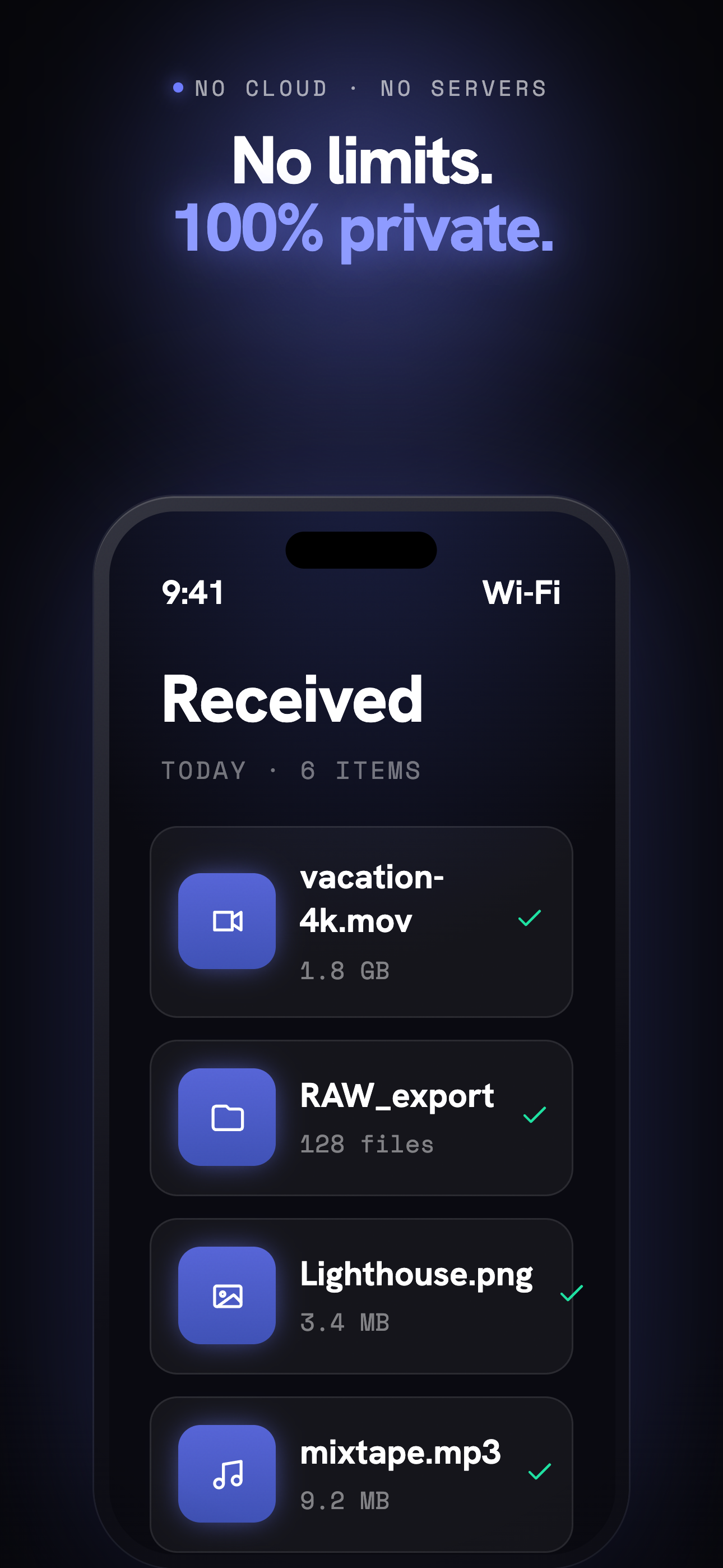 Feem - Share Files Offline screenshot 2
