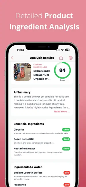 Skin Care Scanner: Skin Safe screenshot 2