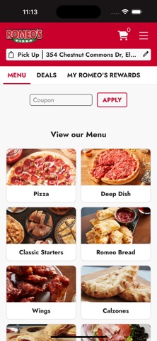 App screenshot