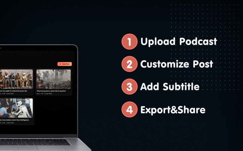 PodPosting Studio screenshot 2