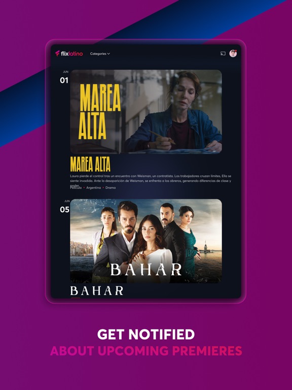 FlixLatino: Movies en Español iPad screenshot 7 - Entertainment app