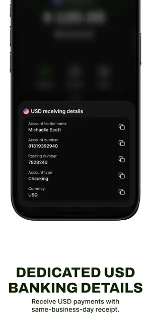 Munify - Global Money Account screenshot 2