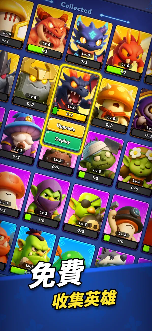 Clash of Realms: Battle Decks iOS Mod IPA screenshot 4 - iOS game interface