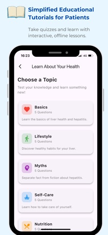 Hepatitis Care Companion screenshot