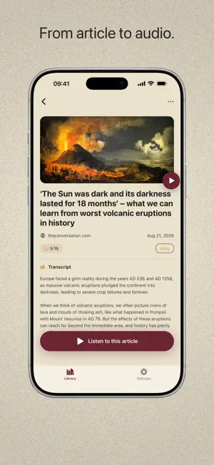 ArticleFM: Listen to Articles screenshot 4