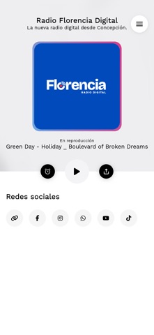 Radio Florencia Digital iPhone screenshot