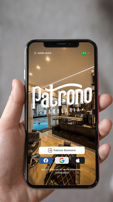 Patrono Barbearia Screenshot