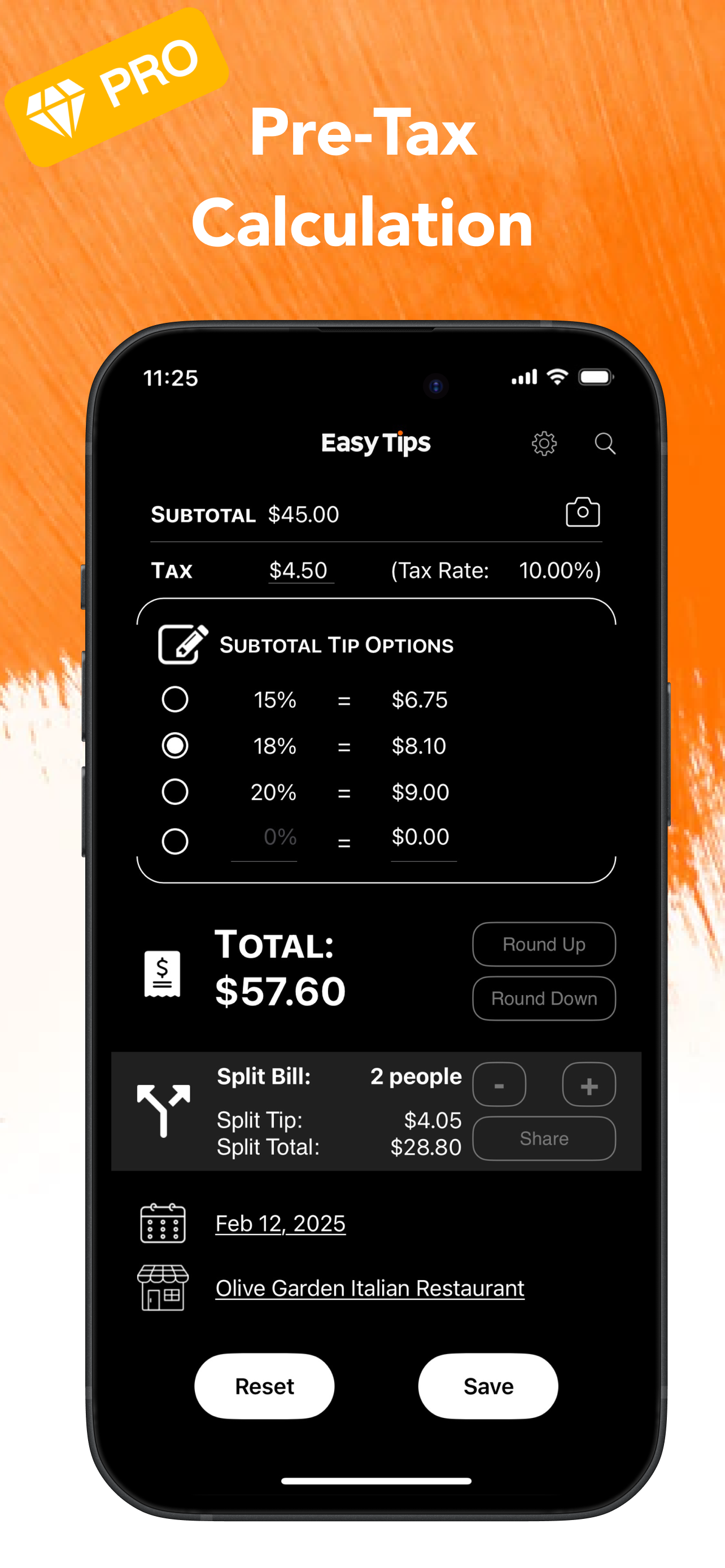 Easy-Tips | Tip Calculator