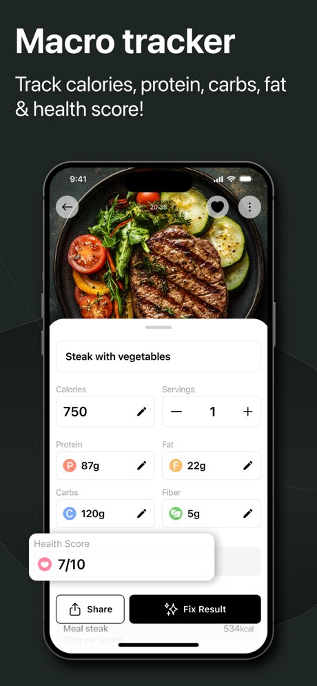 CalZen AI Food Calorie Counter screenshot 2