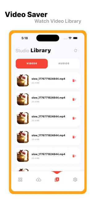 Video Downloader - Saver iPhone screenshot 5