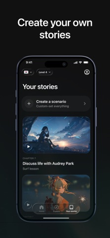 Line: Learn Any Language iPhone screenshot