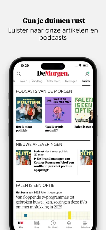 De Morgen - Nieuws screenshot 10 of 10
