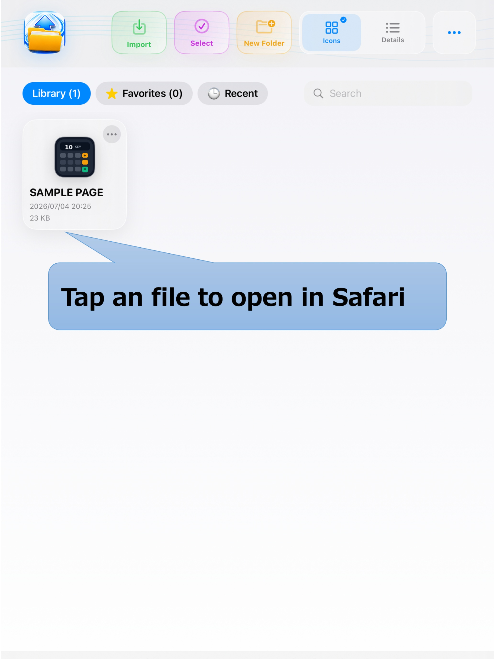 HTML Local Library for Safari screenshot 11