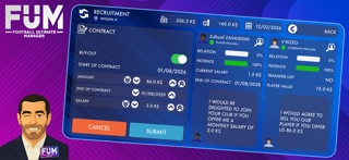 Football Ultimate Manager iPhone screenshot