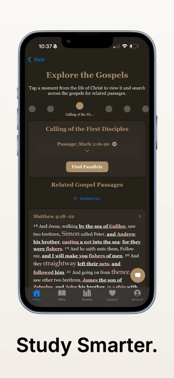 #4. ScriptSearch: Bible Study Tool (iOS) Podle: Chad Sives