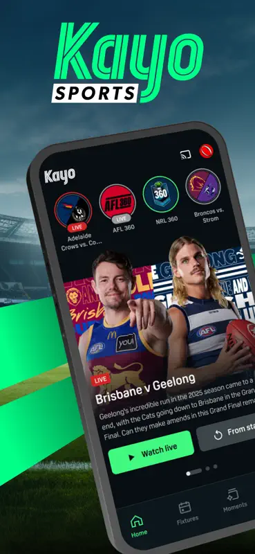 Kayo Sports screenshot 1 of 9