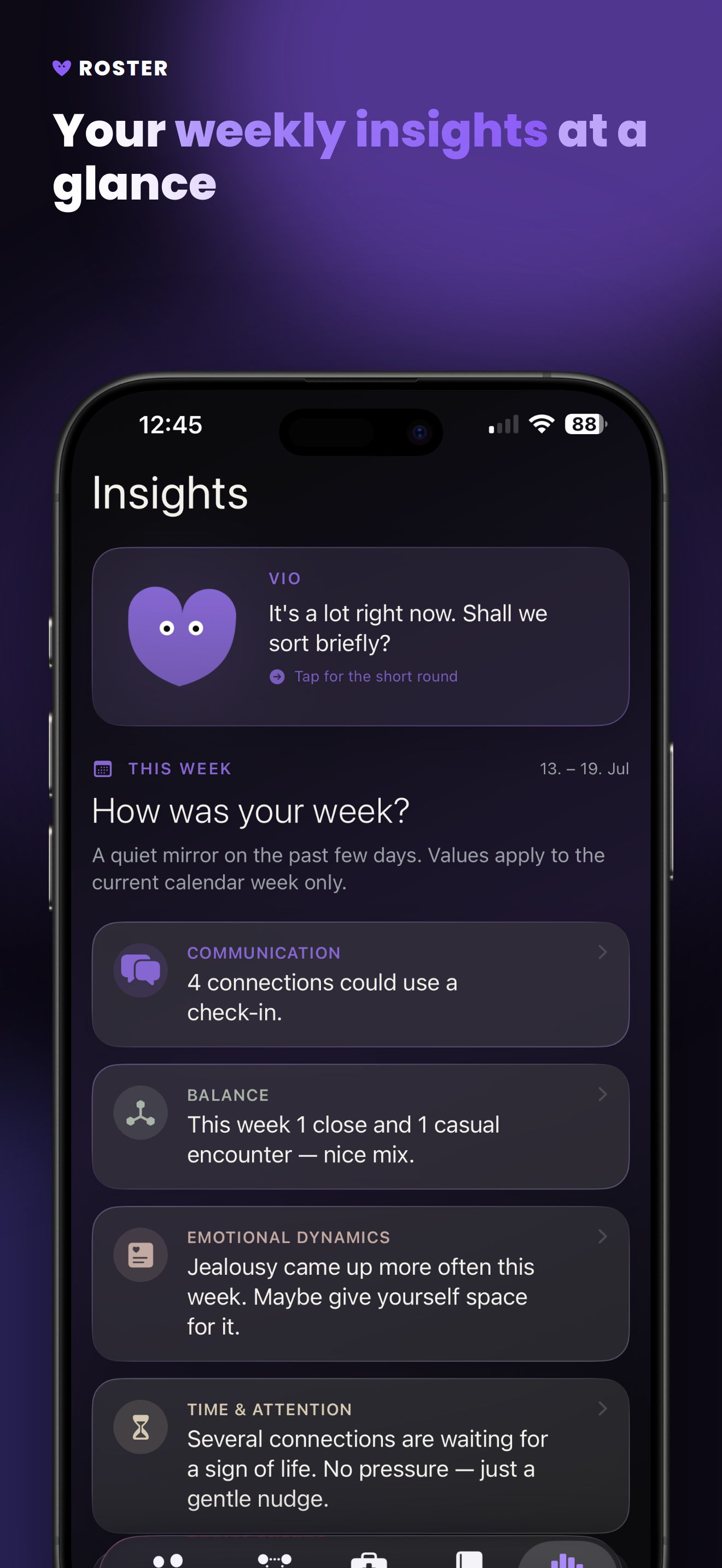 Roster: Polyamory Tracker screenshot 7