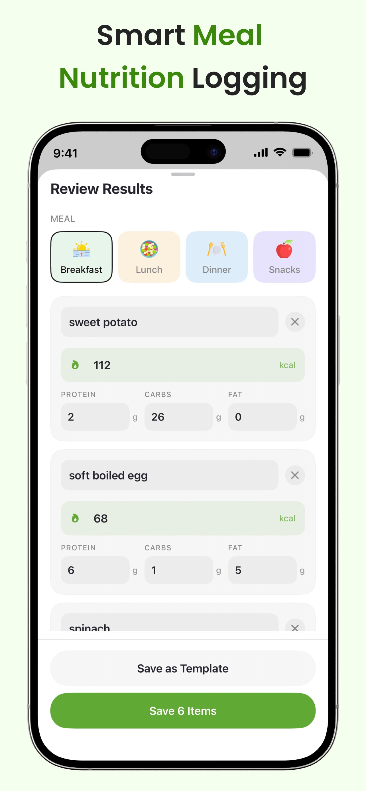 Screenshot 3 of Ai Cal - Calorie Tracker