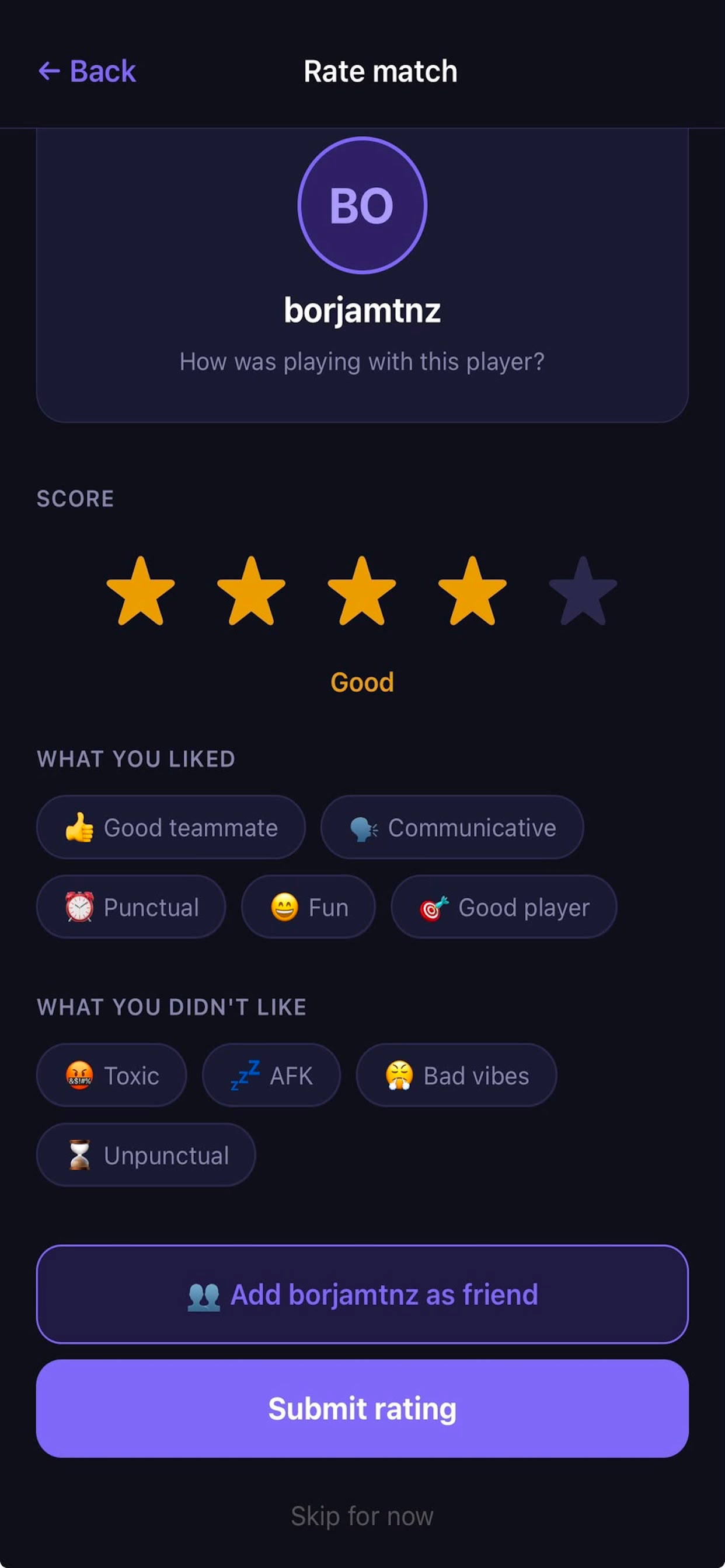 SquadMate screenshot 10