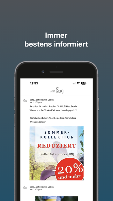 Schuhe Berg Screenshot