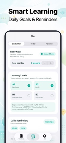 Saylo - Practical English iPhone screenshot