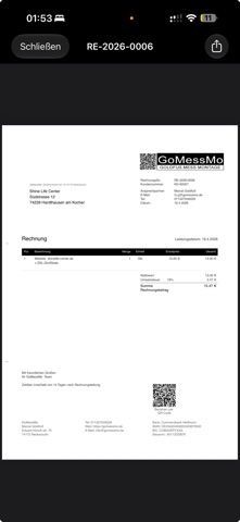 GoMessMo screenshot