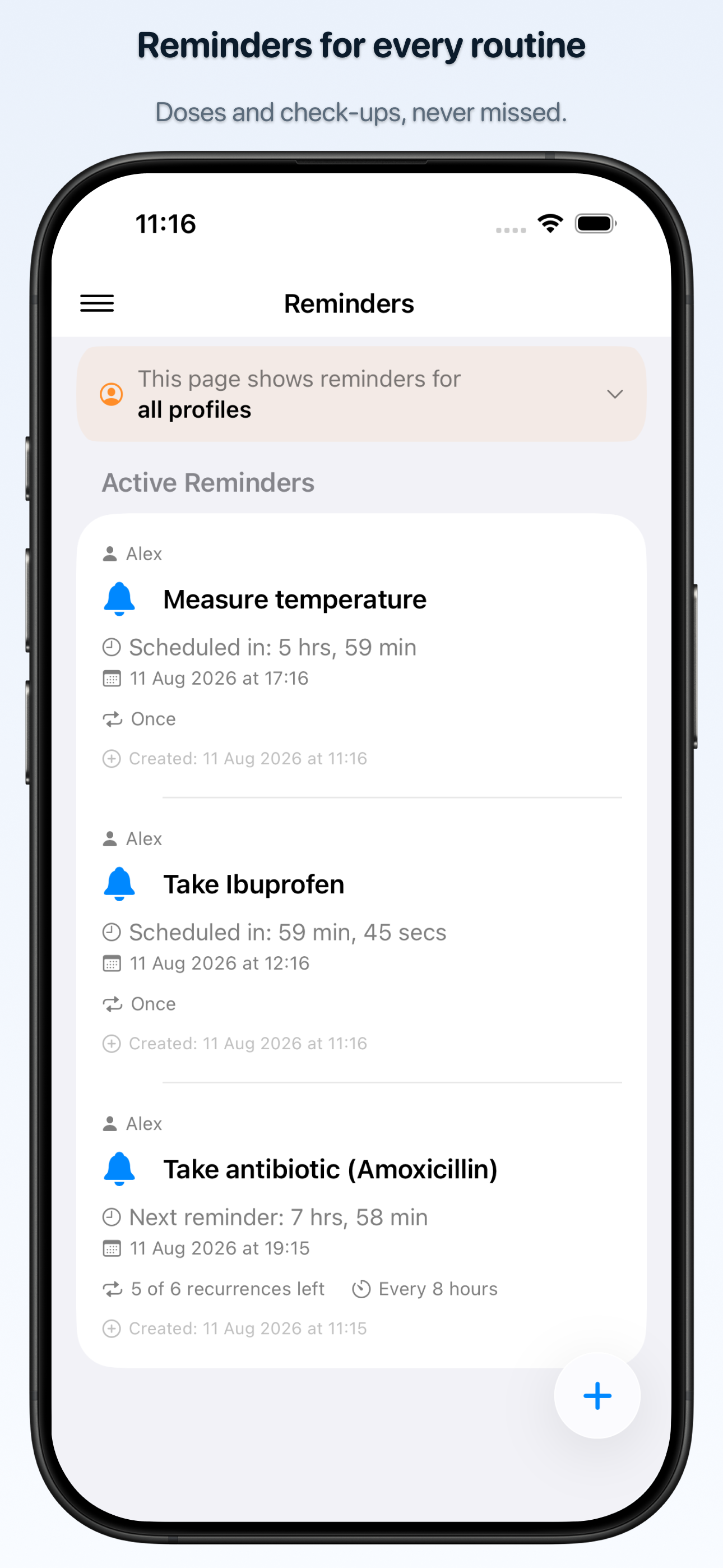 MedEtra: Health & Med Log screenshot 7