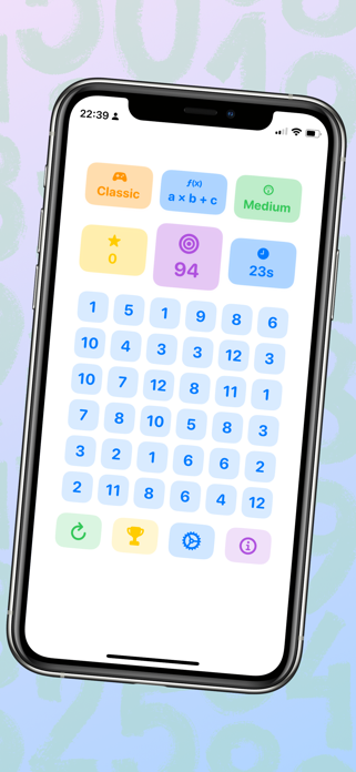 Trios Math Puzzle Screenshot 2 of 4
