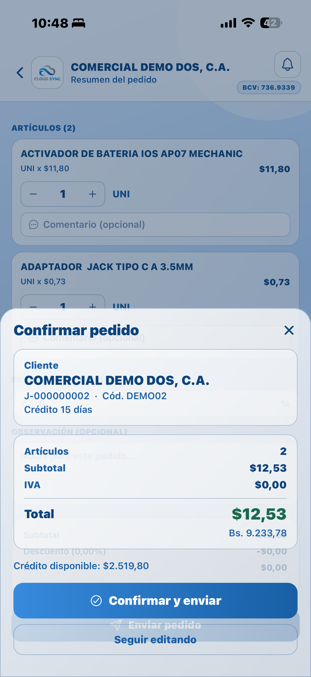 CloudSync Móvil screenshot 9