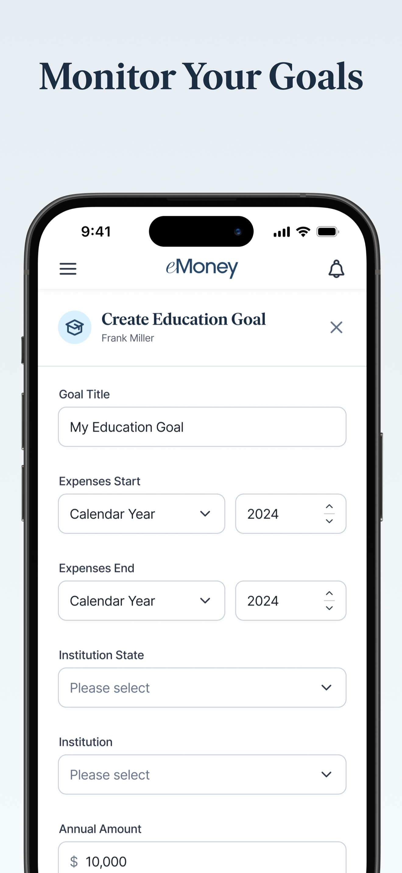 eMoney Client Portal