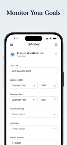 eMoney Client Portal Screenshot 6 of 6