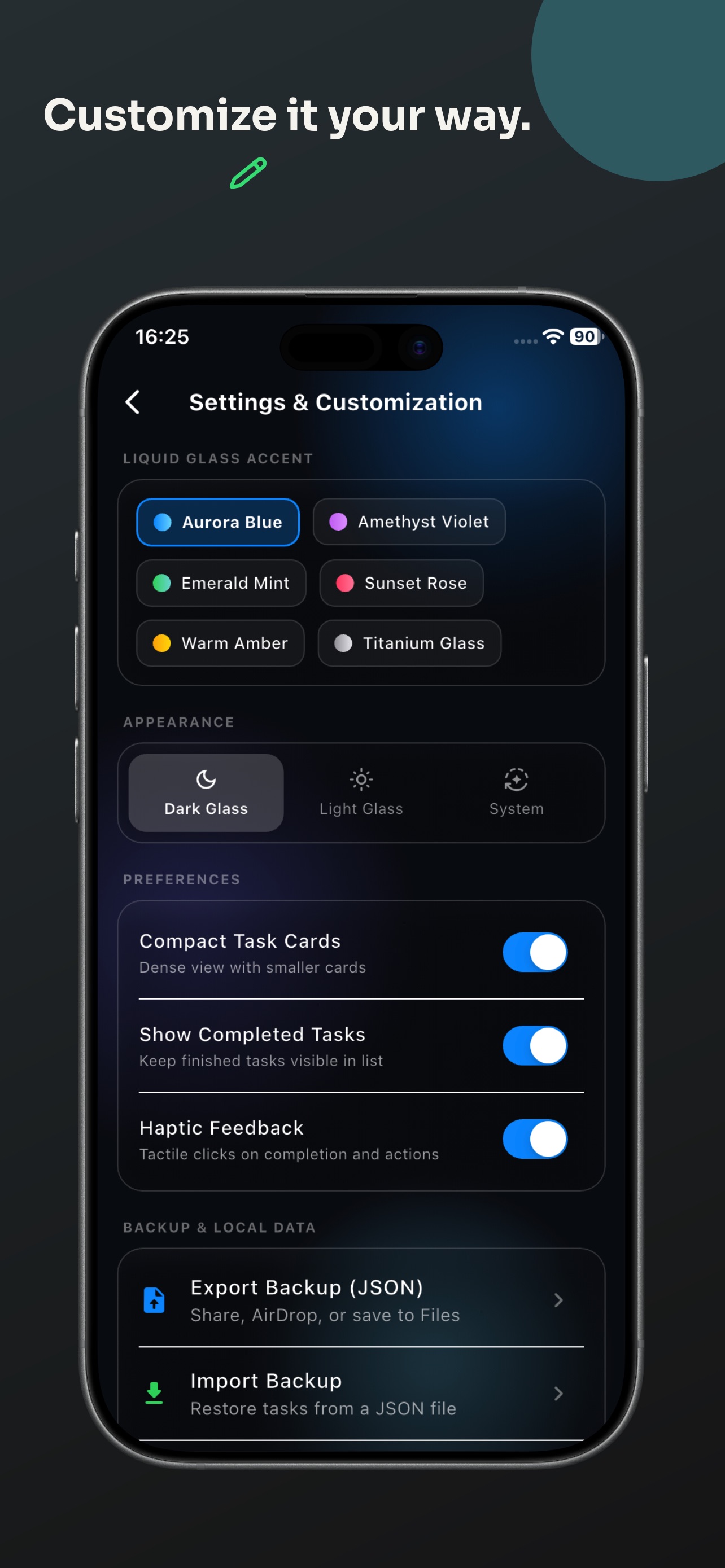 Screenshot 6 of Local Tasks - Private & Secure