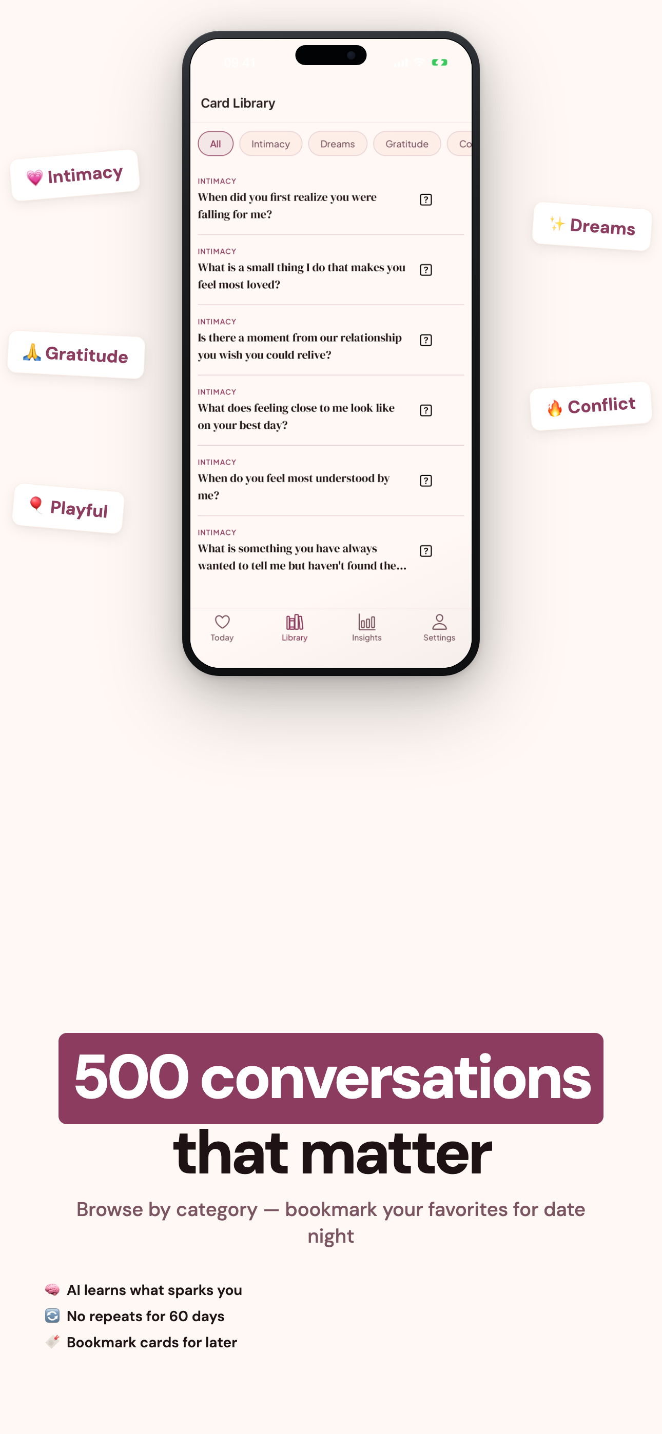 Tether - Daily Couples Cards