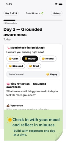Quiet Growth screenshot