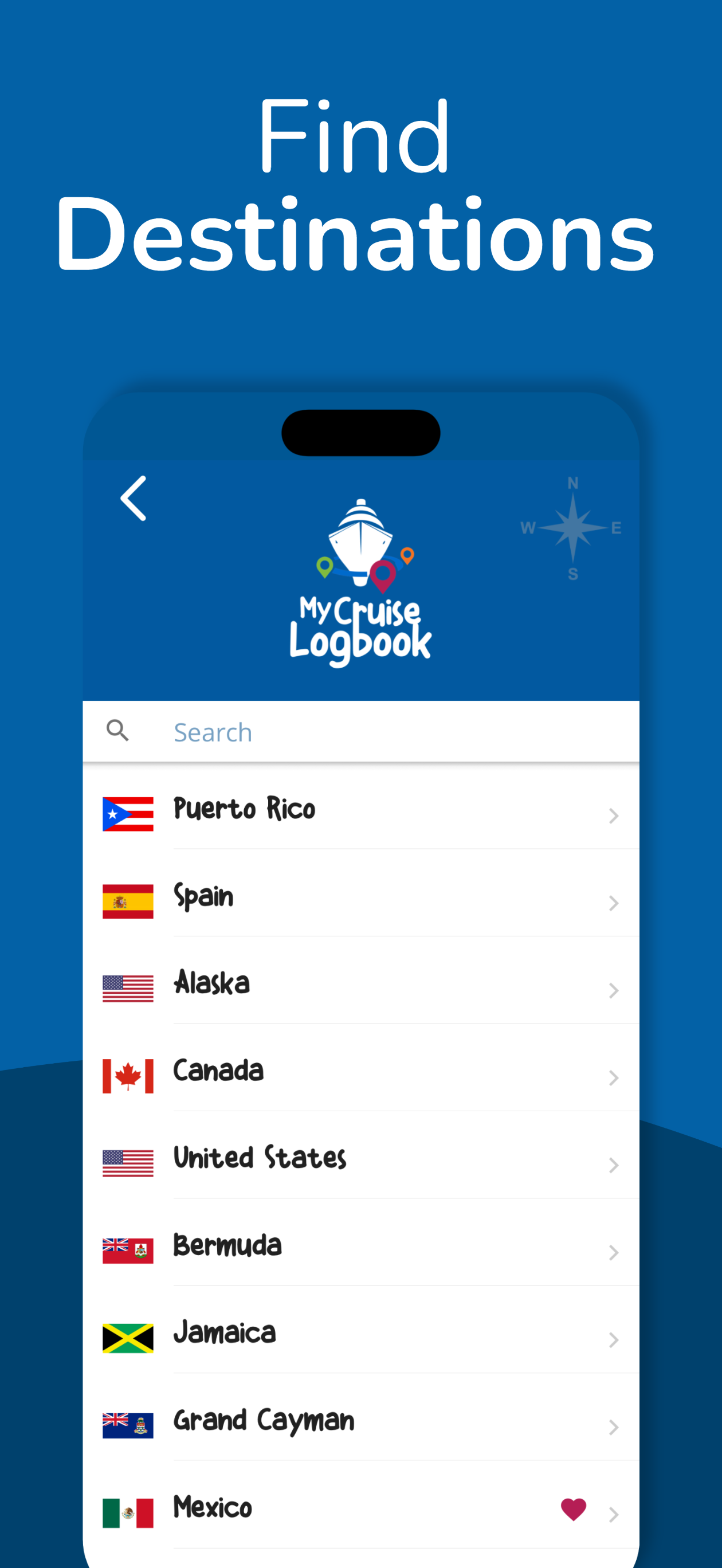 Cruise & Travel Logbook