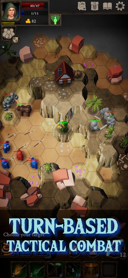 #2. All Who Wander: Roguelike RPG (iOS) Von: Michael Weil