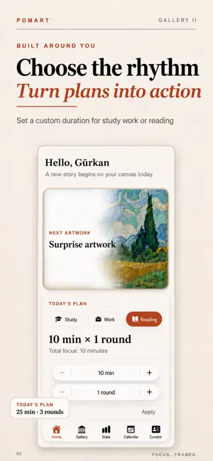 Pomodoro Timer - Pomart screenshot 2