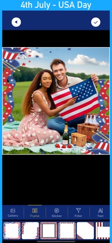 4th July Cam : USA Photo Fest iPhone screenshot